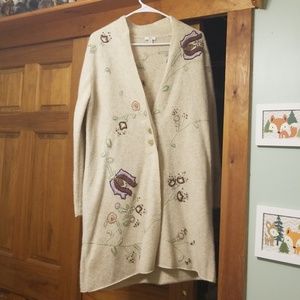 Size small J. Jill long sweater jacket